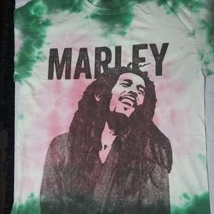 Bob Marley Womens Shirt Tie Dye Sz. M.